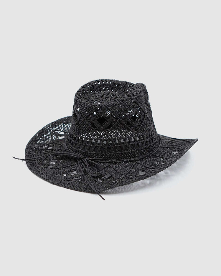 NEVADA COWBOY (black) Default Title - FORD MILLINERY