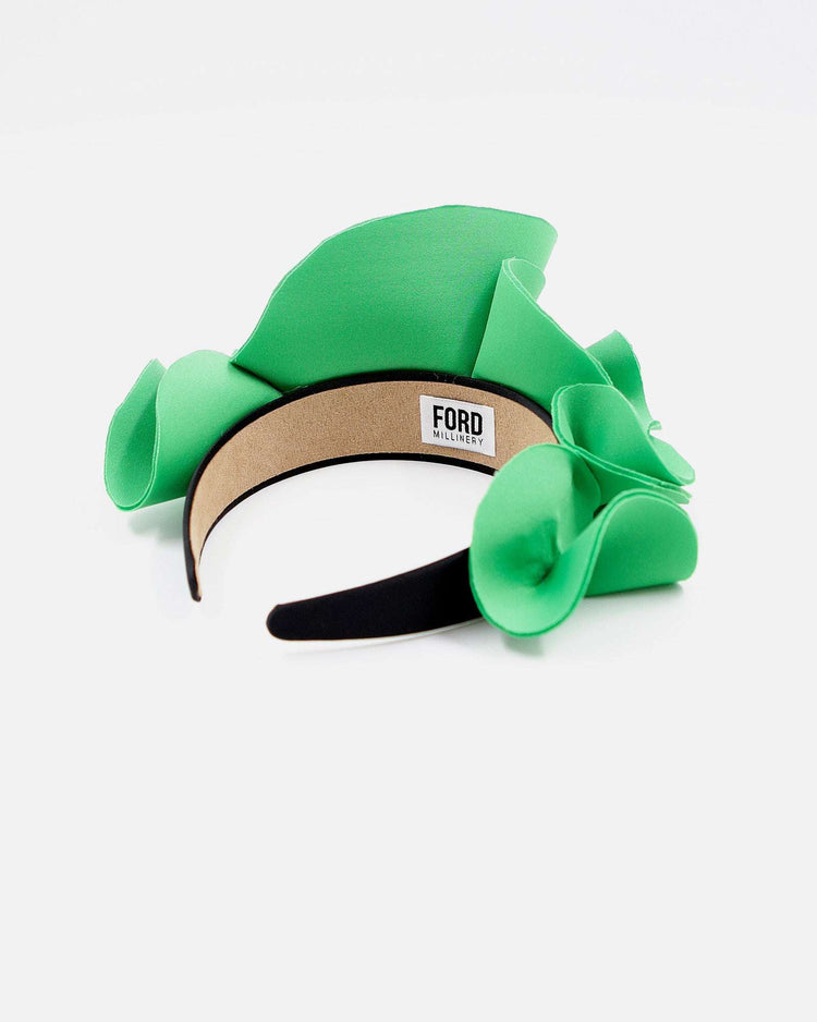 POPPY (green) - FORD MILLINERY