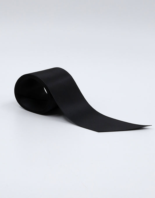 SATIN RIBBON for INTERCHANGEABLE HATS (black)