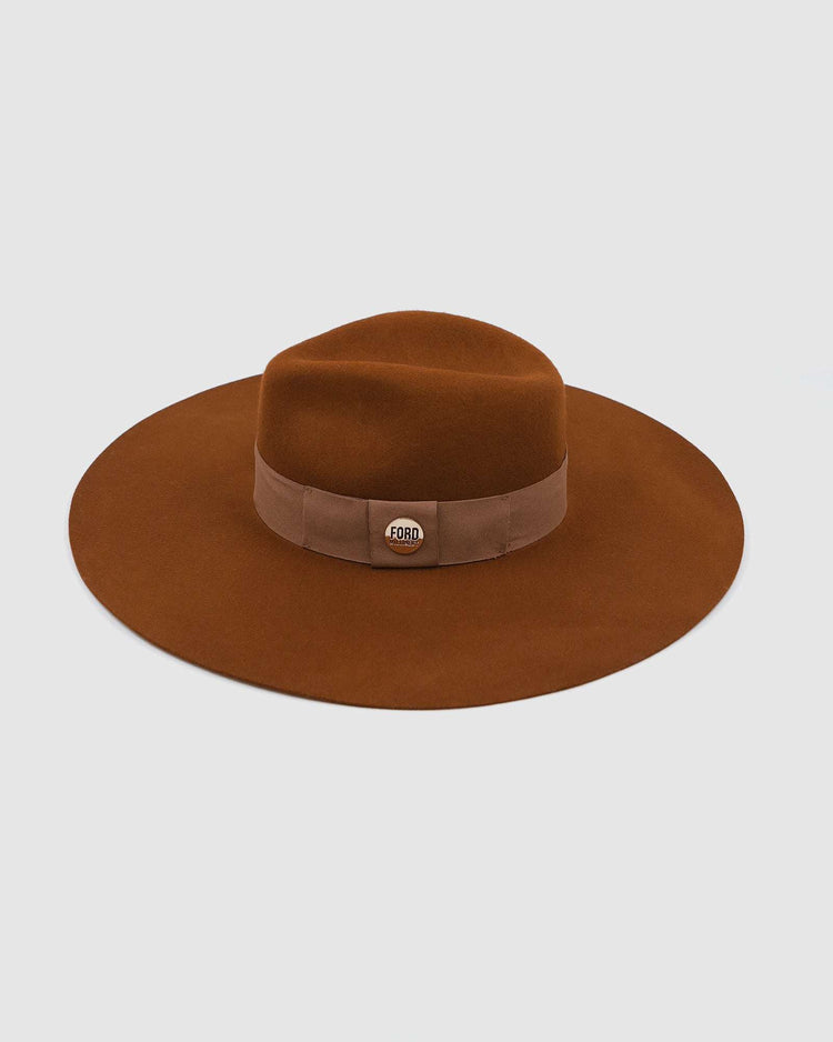 SEDONA (burnt orange) Medium - 57cm - FORD MILLINERY