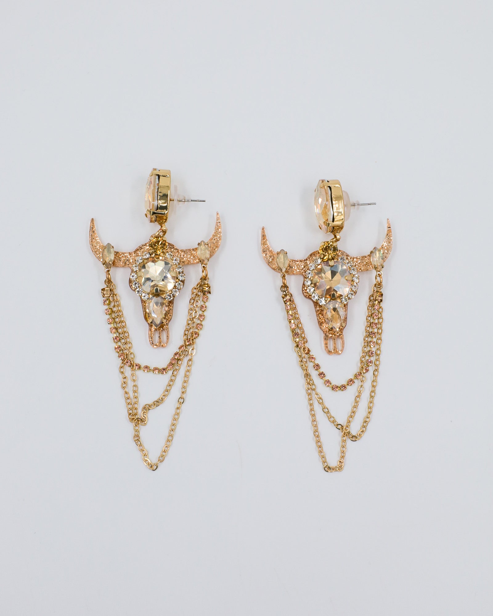 SIENNA Rhinestone Earrings (crystal)