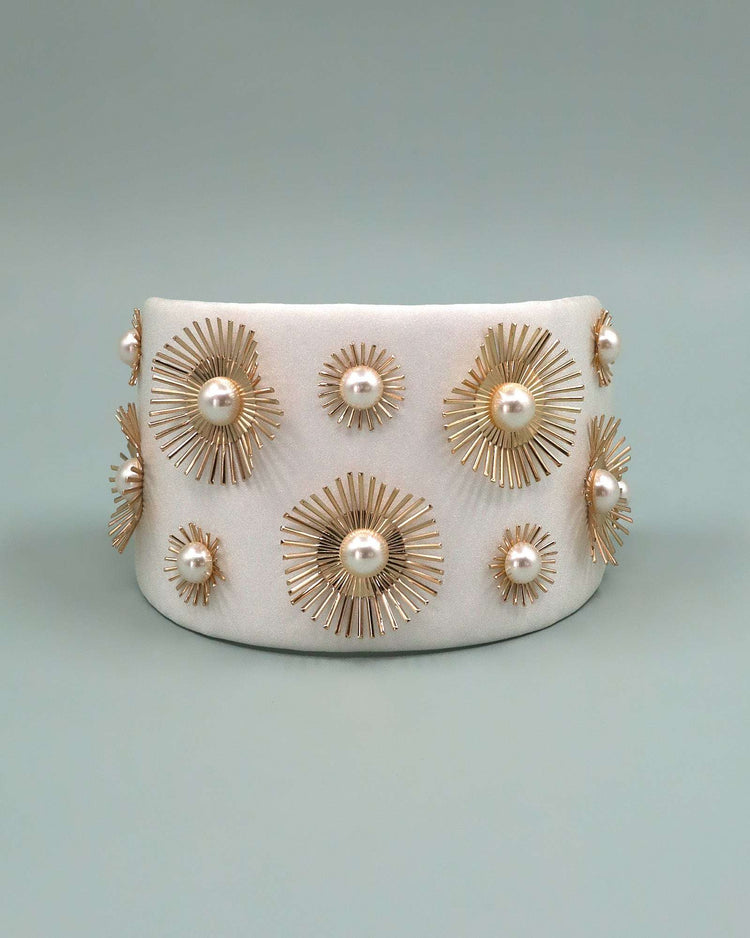 SOL Matte Cream & Gold - FORD MILLINERY