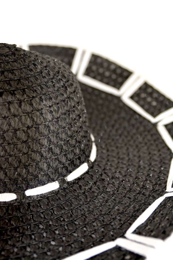 ST. TROPEZ (black) - FORD MILLINERY