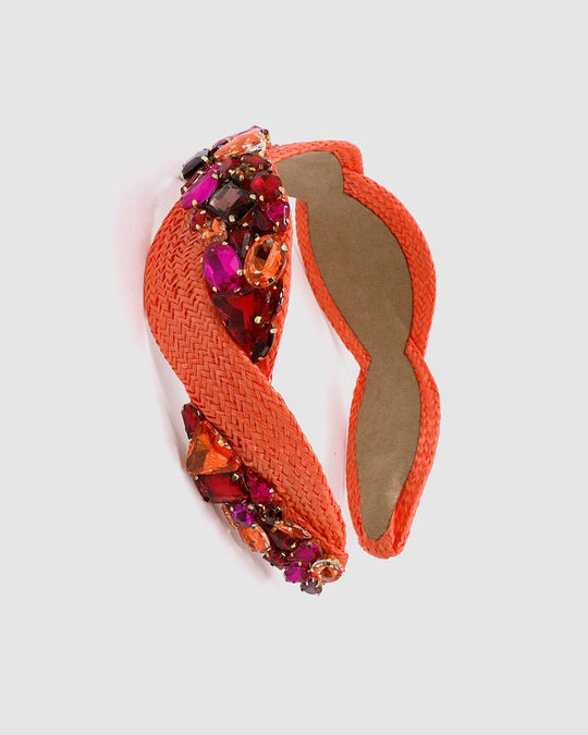 SUNNA Headband (orange) Default Title - FORD MILLINERY