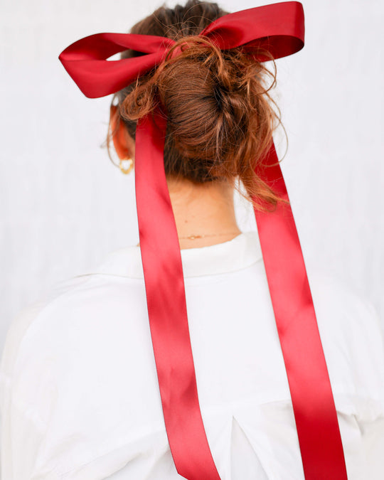 SATIN RIBBON (wine red)