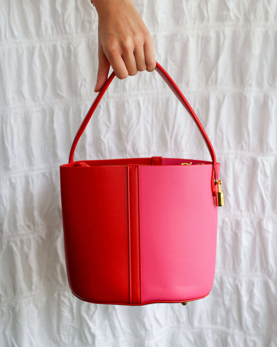 LANA BAG (red and pink)
