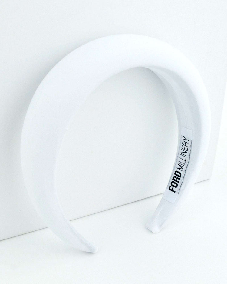 MONICA Headband (white) Default Title - FORD MILLINERY
