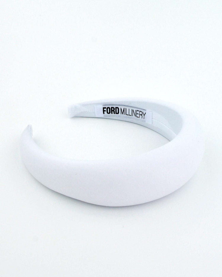 MONICA Headband (white) Default Title - FORD MILLINERY