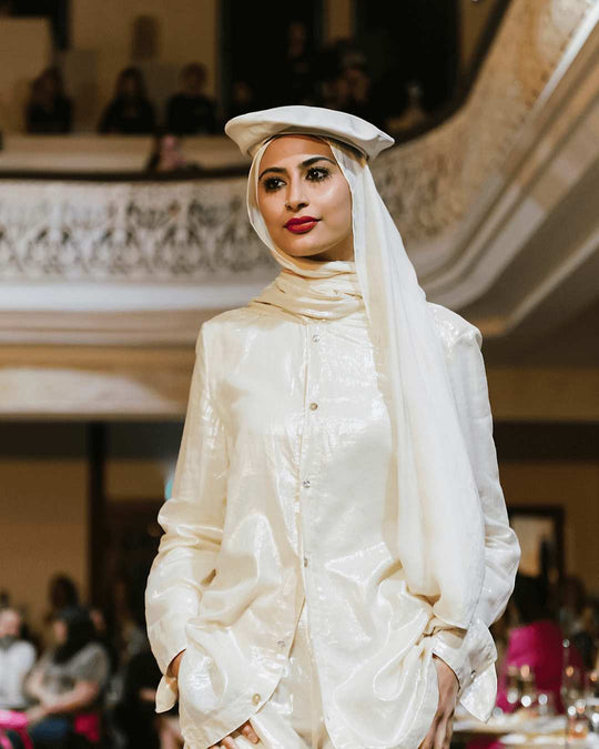 SLICK (cream) - FORD MILLINERY