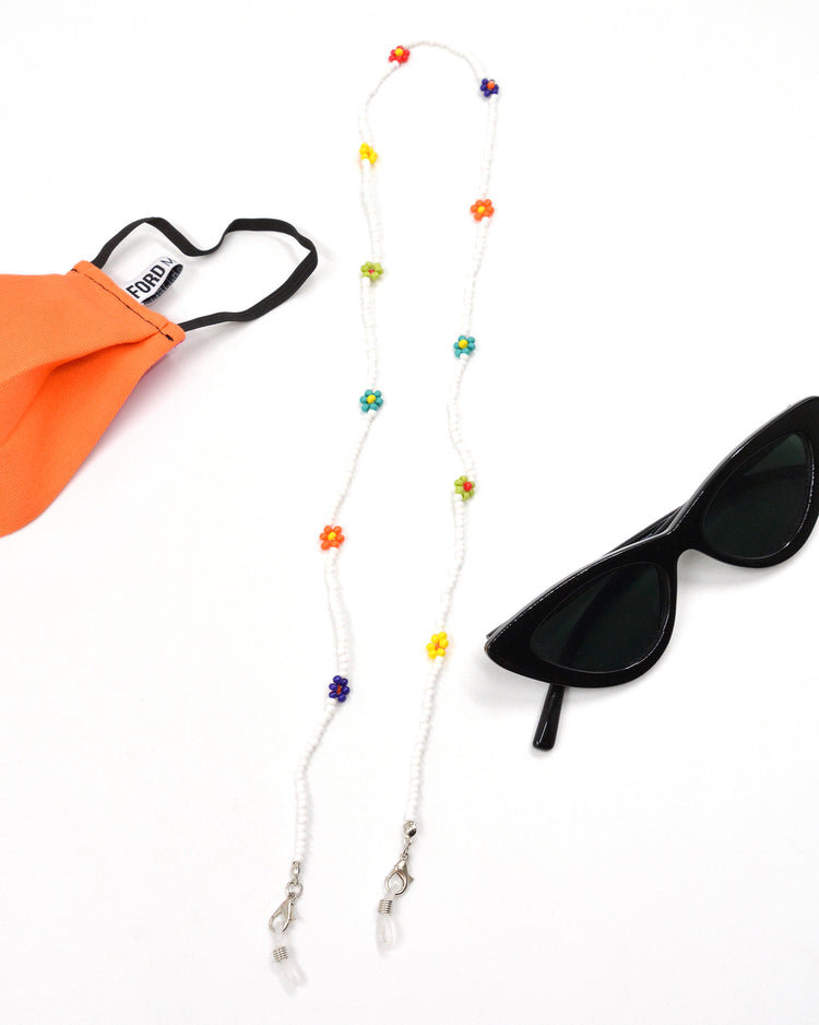 DAISY Chain For Face Mask/Glasses (white)
