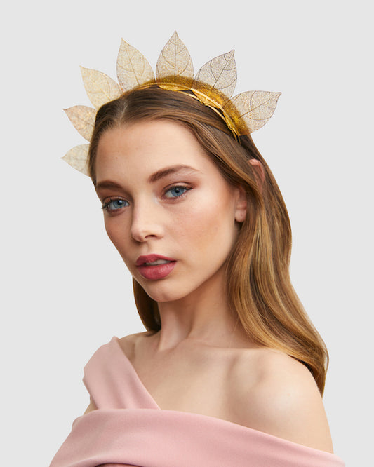 AKI (gold) by FORD MILLINERY- model