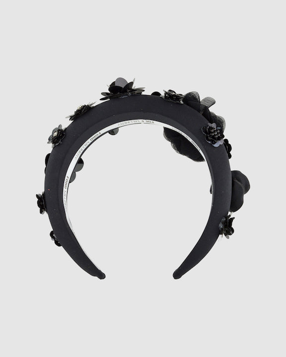 AKIRA (black) by FORD MILLINERY- back