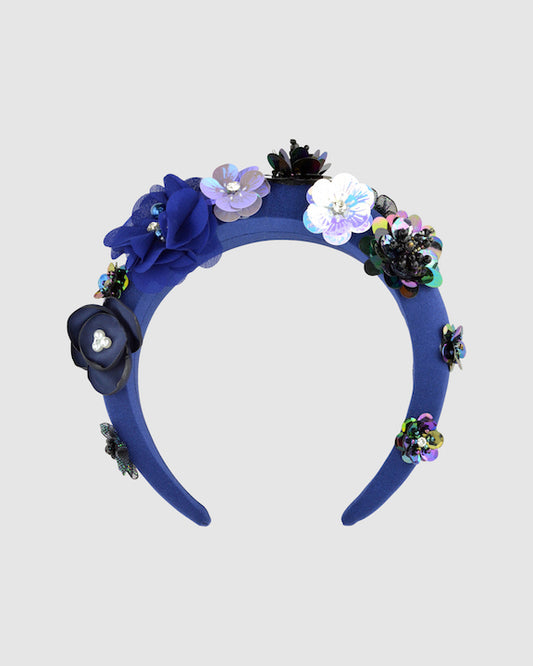 AKIRA (blue) by FORD MILLINERY- front