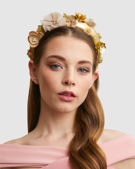 AKIRA (gold) by FORD MILLINERY- model