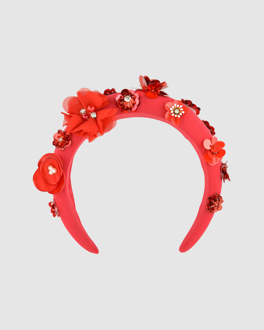 AKIRA (red) by FORD MILLINERY- front
