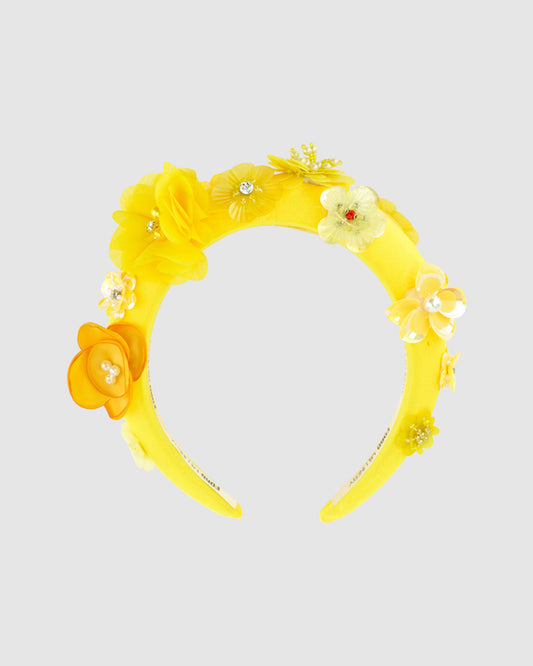 AKIRA (yellow) by FORD MILLINERY- front