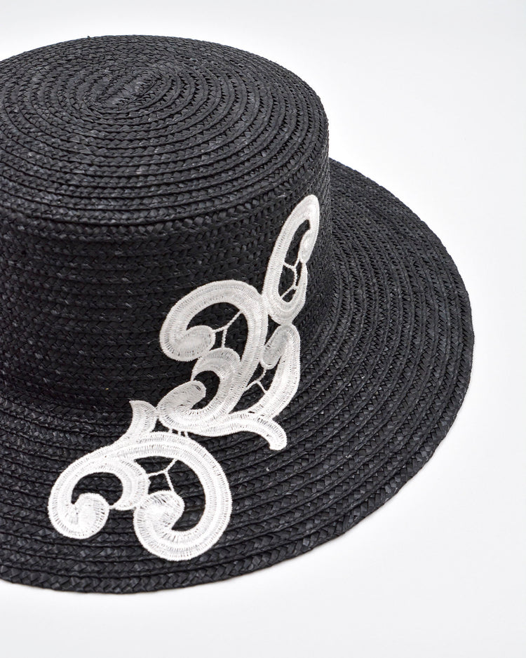 BODHI Boater Hat (black)