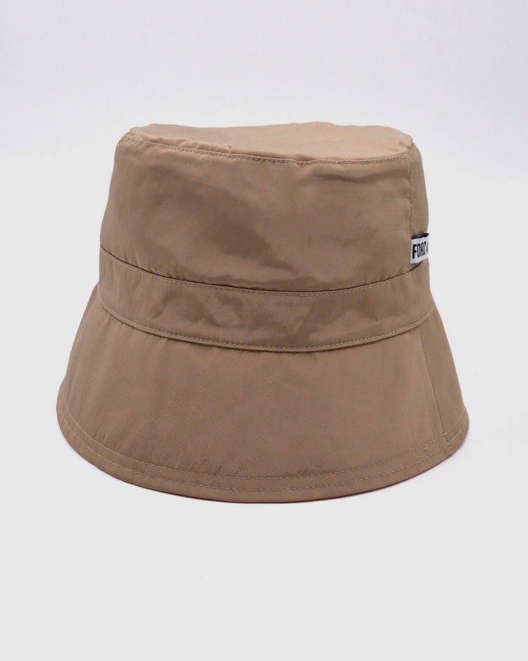 BOBBY Reversible Unisex Bucket Hat (tan/orange)