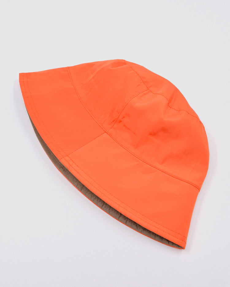 BOBBY Reversible Unisex Bucket Hat (orange/tan)