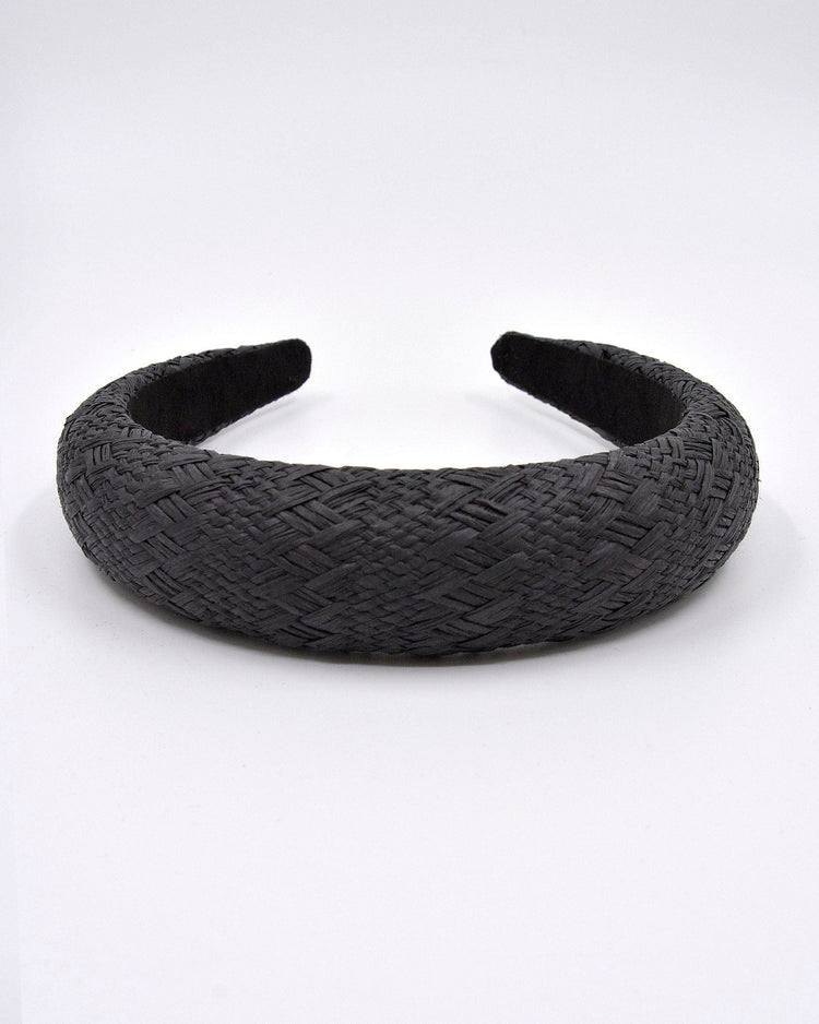 COMO Padded Headband (black) Default Title - FORD MILLINERY