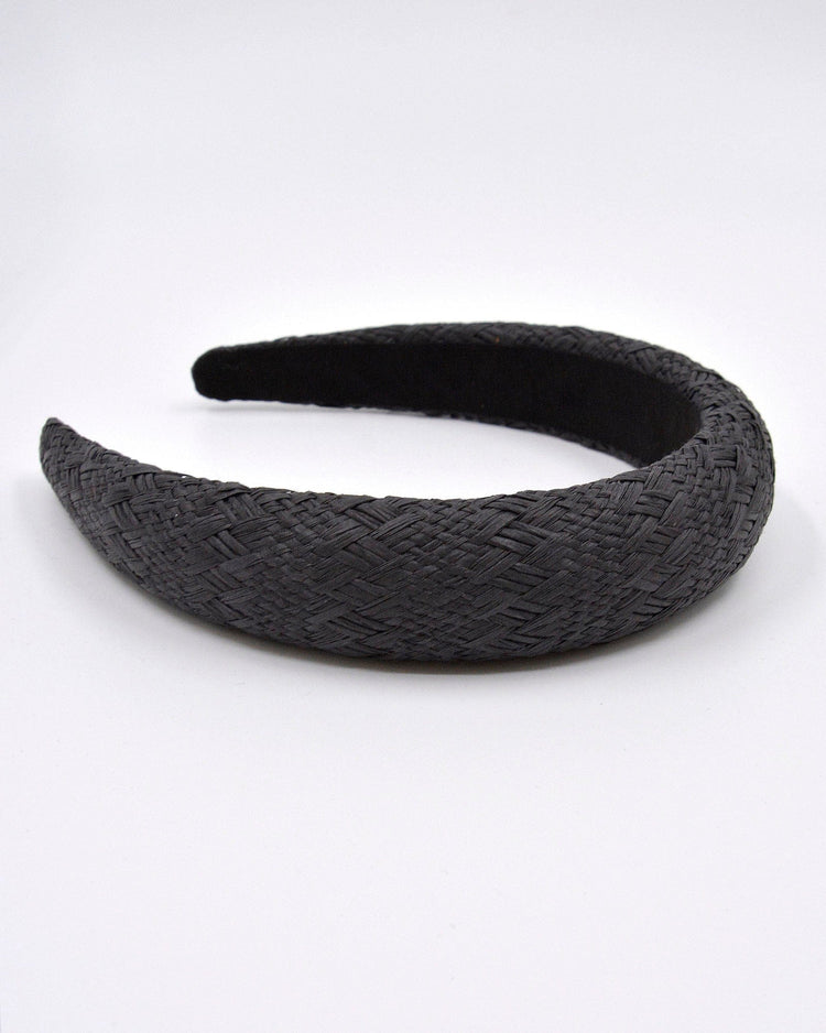 COMO Padded Headband (black) Default Title - FORD MILLINERY