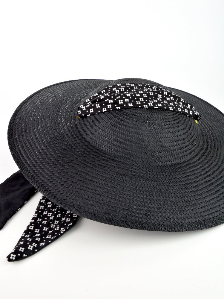 VIVIAN (black) by FORD MILLINERY
