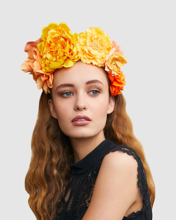 FRIDA (yellow) by FORD MILLINERY-model
