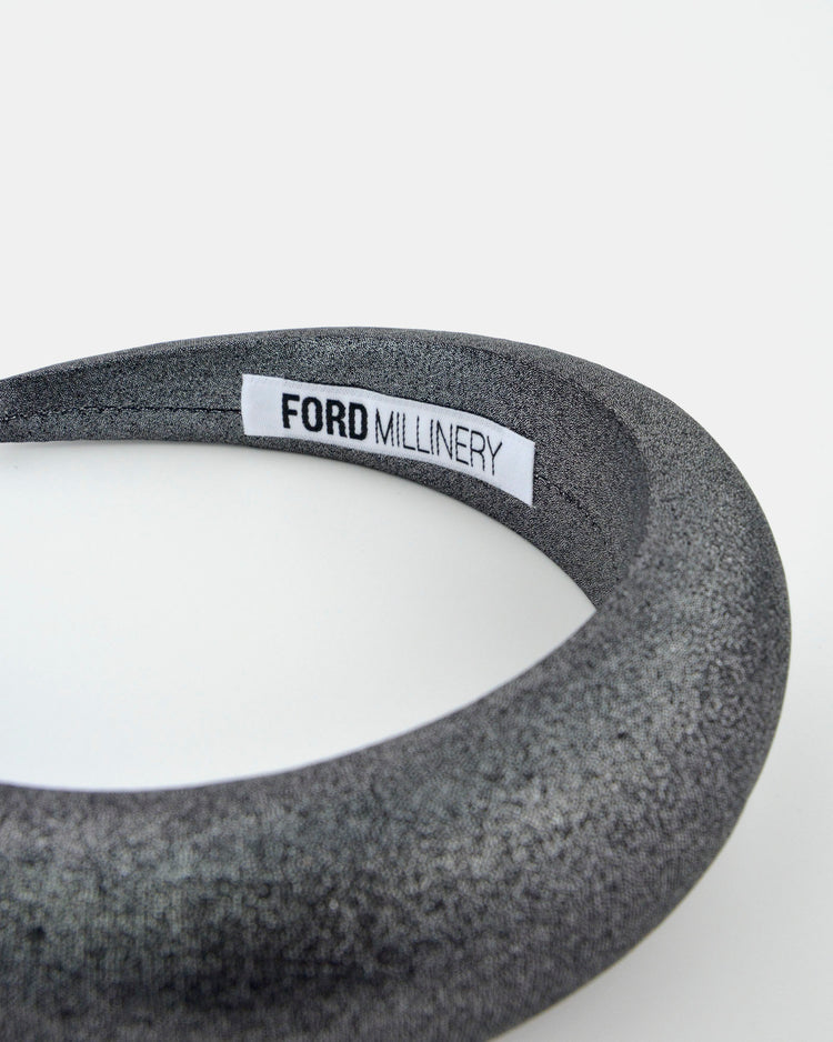 MONICA GUNMETAL by FORD MILLINERY