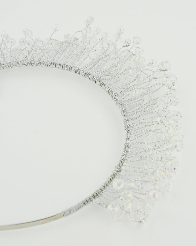 JUBILEE (crystal:silver) by FORD MILLINERY