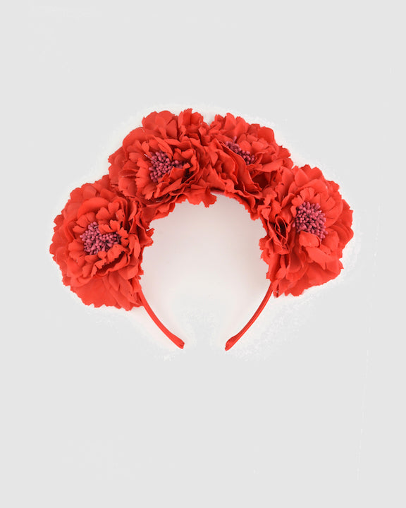 LENA (red) by FORD MILLINERY