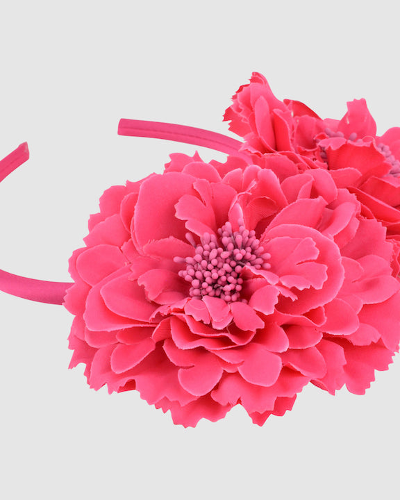 LOLITA (hot pink) by FORD MILLINERY- detail