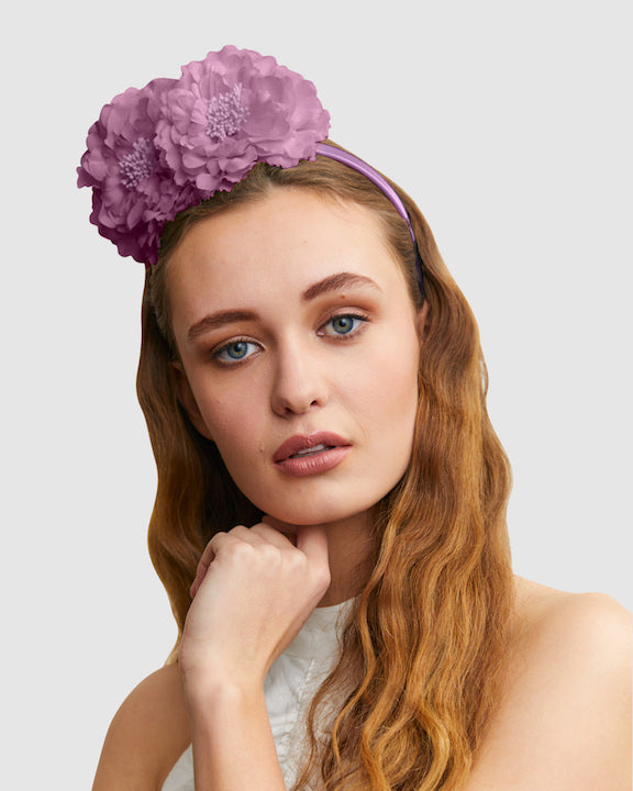 LOLITA (mauve) by FORD MILLINERY- model