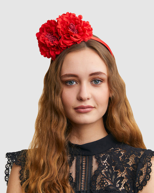 LOLITA (red) by FORD MILLINERY- model