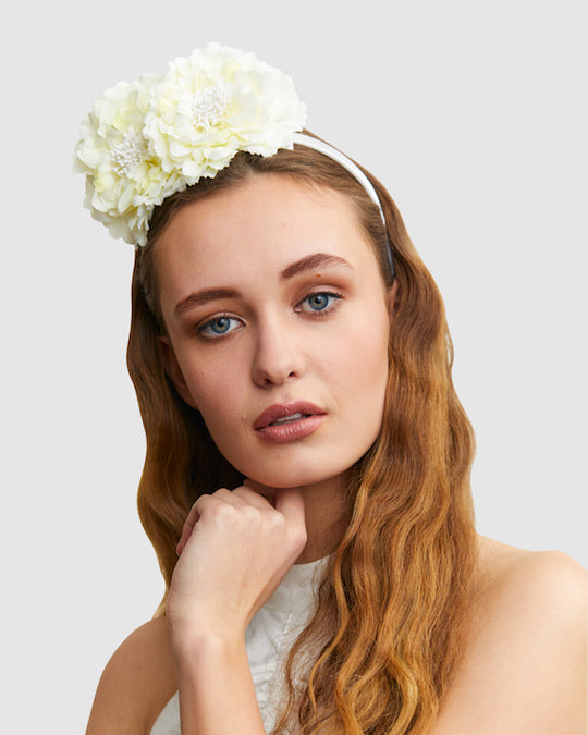 LOLITA (white) by FORD MILLINERY- model