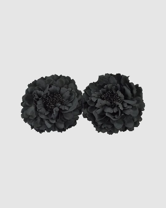 MARIA CLIPS (black) by FORD MILLINERY