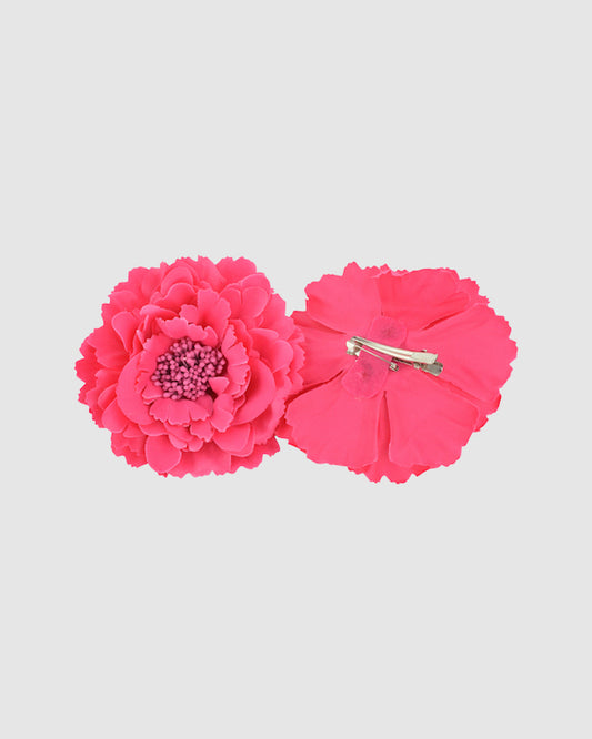 MARIA CLIPS (hot pink) by FORD MILLINERY- 2