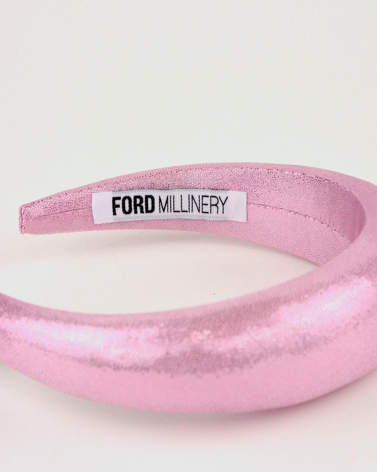 MONICA FOIL (light pink) by FORD MILLINERY