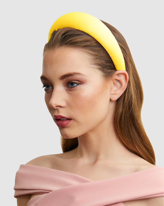 MONICA (yellow) by FORD MILLINERY- model2