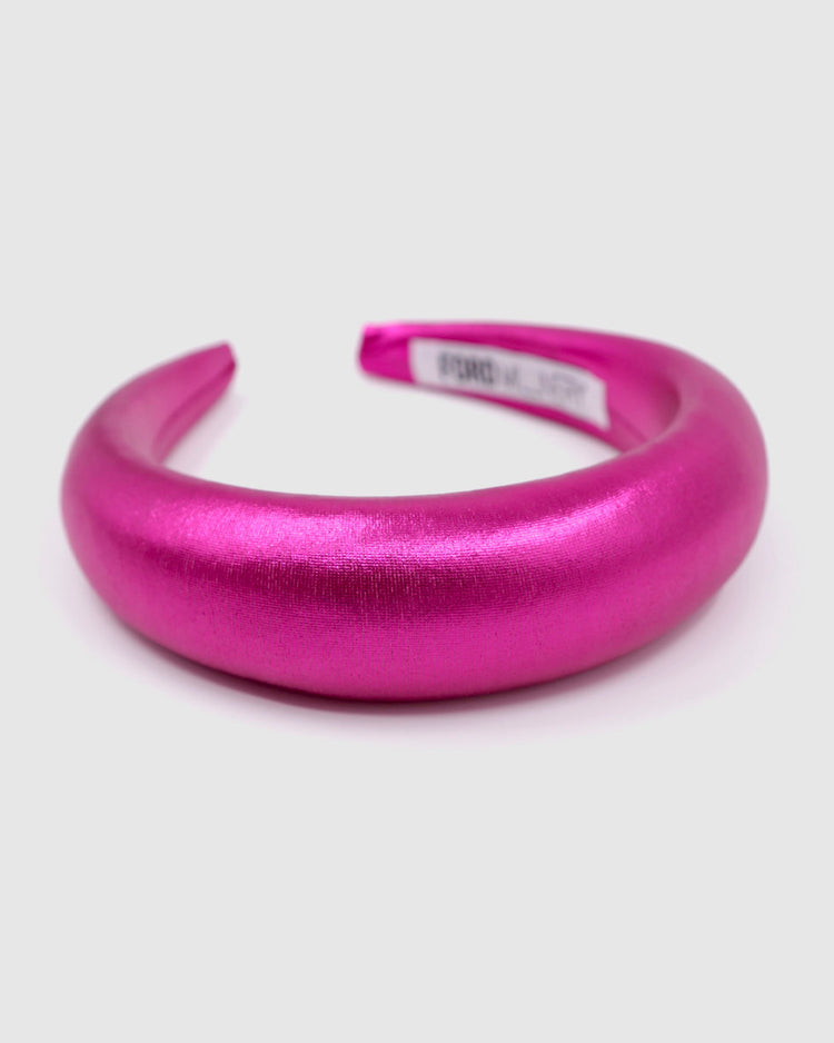 MONICA METALLIC Headband (pink)