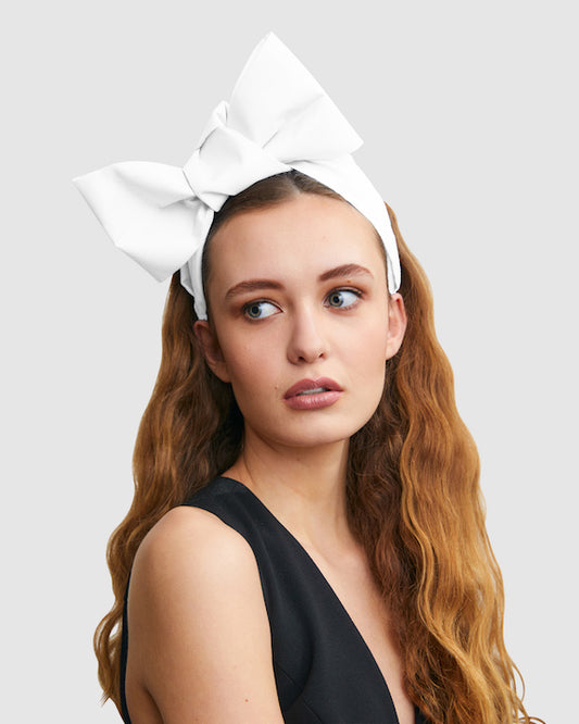 PALOMA (white) by FORD MILLINERY