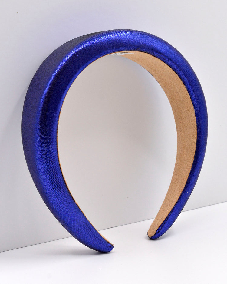 RACHEL FOIL Headband (blue) Default Title - FORD MILLINERY