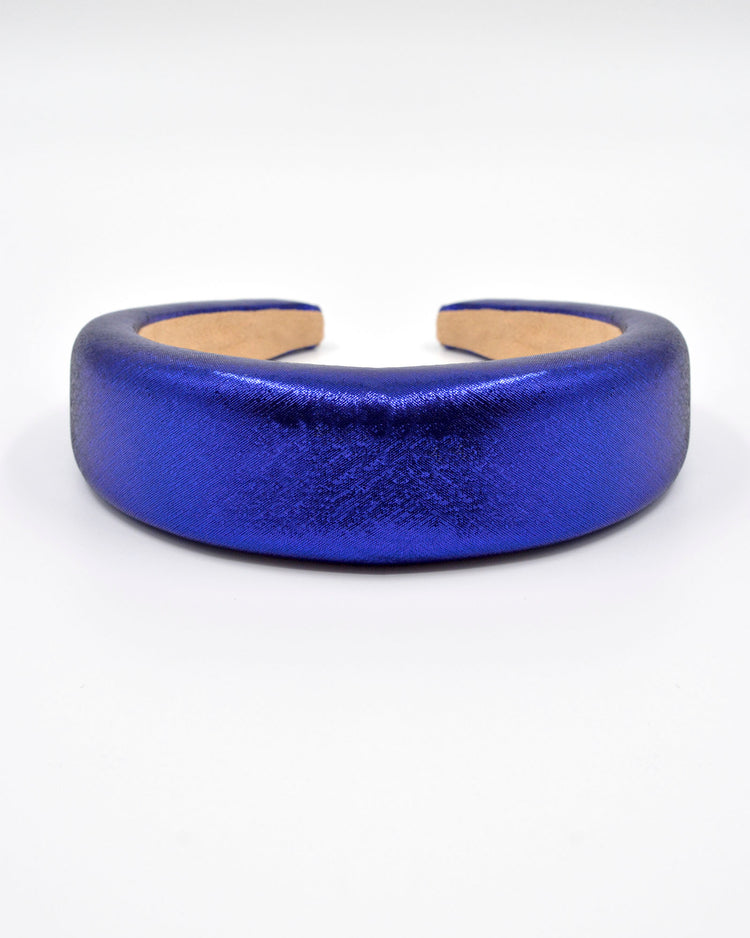 RACHEL FOIL Headband (blue) Default Title - FORD MILLINERY