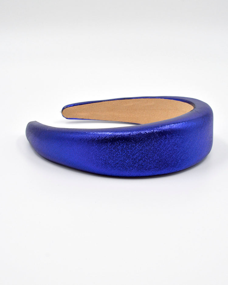 RACHEL FOIL Headband (blue)