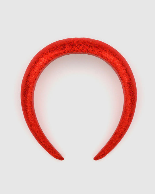 MONICA FOIL Headband (red)