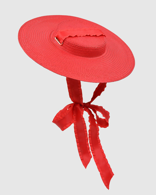 RIBBON for INTERCHANGEABLE HATS (red)