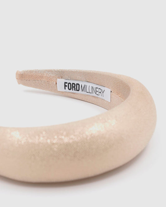KYLIE Headband (rose gold) - FORD MILLINERY
