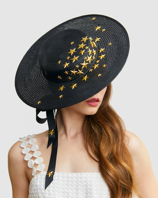 SPANGLE by FORD MILLINERY - model