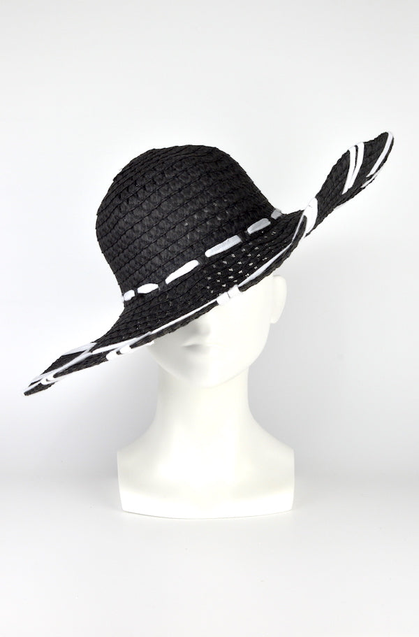 ST.TROPEZ (black) by FORD MILLINERY