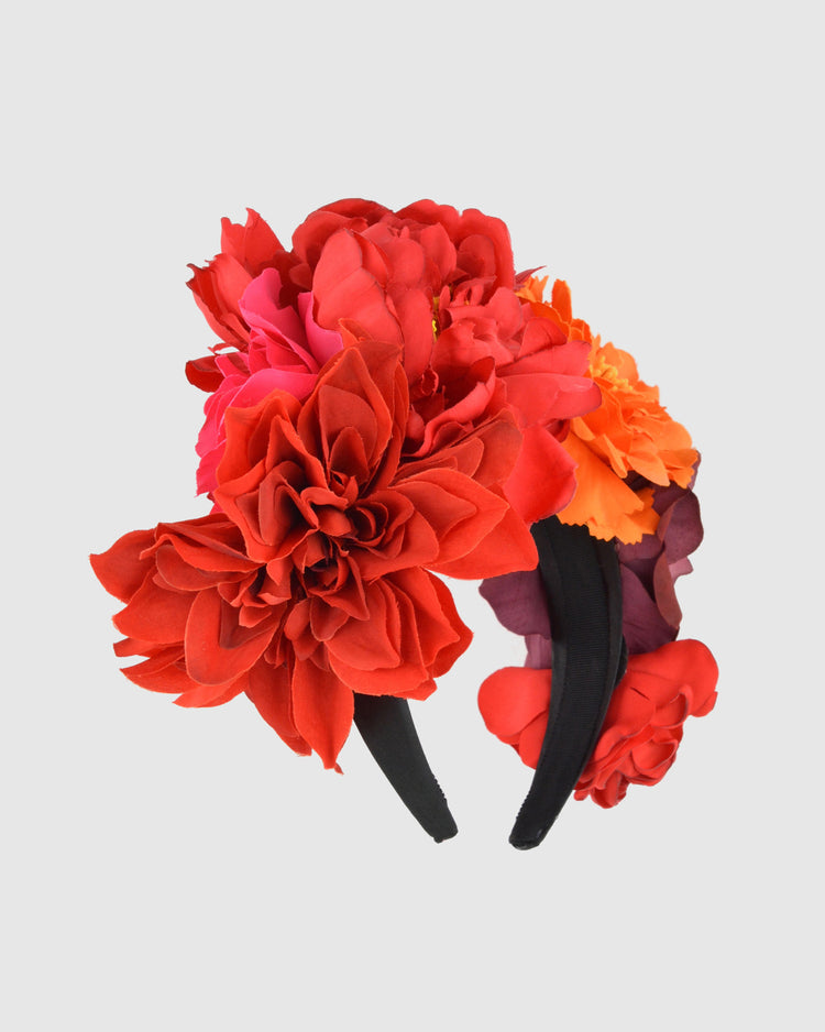 FRIDA Flower Crown (red)