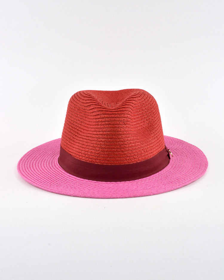 LANA (red & pink) by FORD MILLINERY